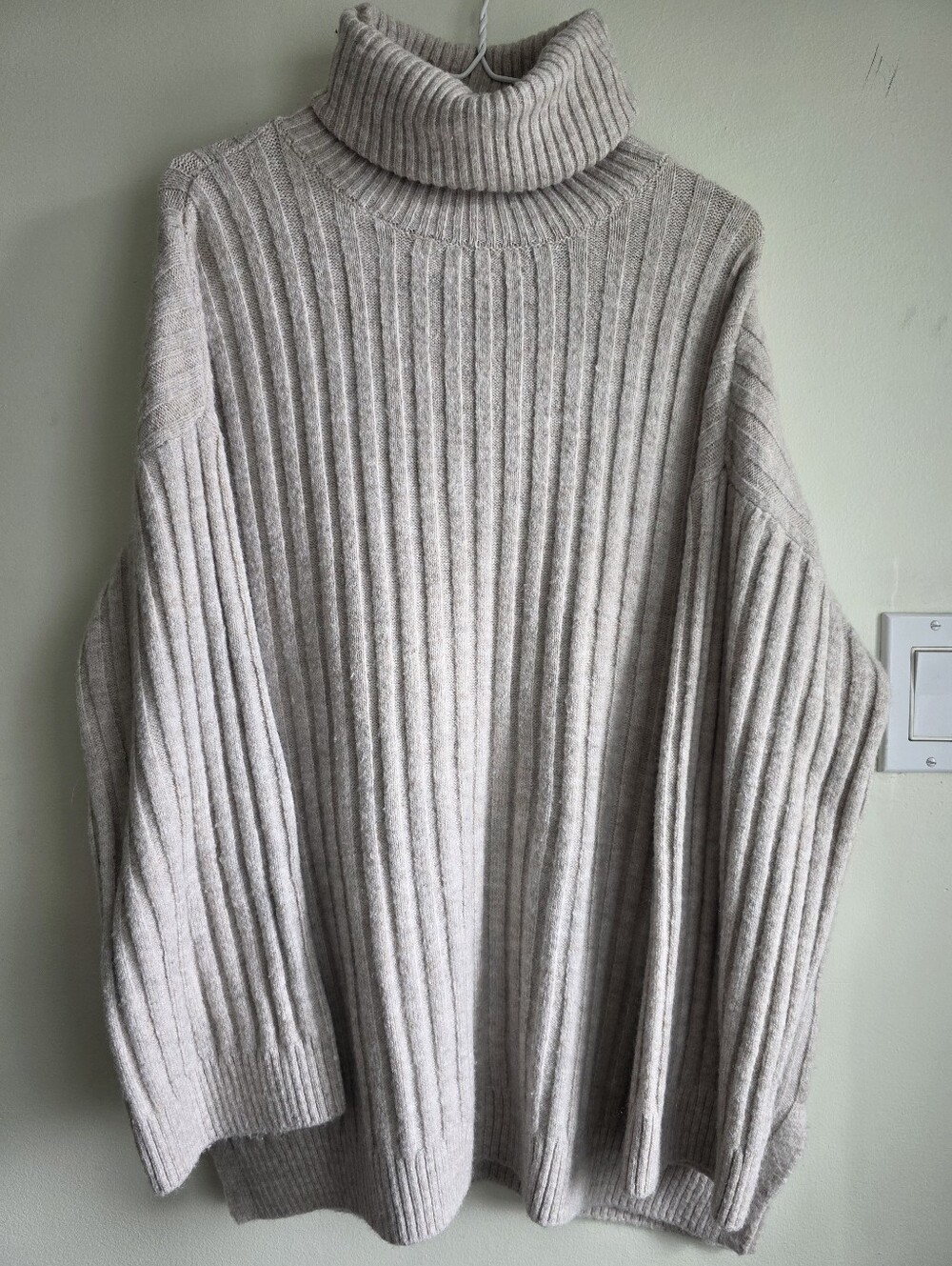 H&M Knit Turtleneck Tunic Sweater